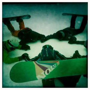 Snowboarders