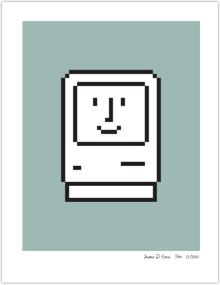 Susan Kare's Iconic Smiling Mac Icon