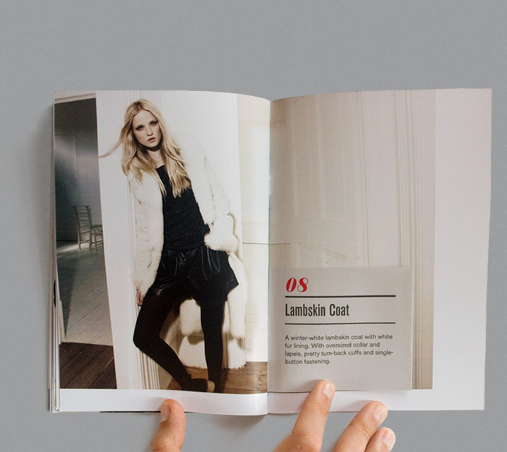 Graphic Design for Fashion Catalogue